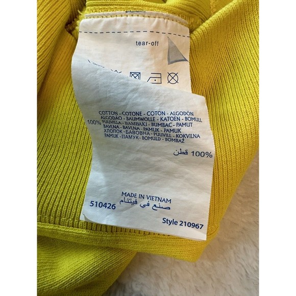 Vintage 70s Champion Hoodie Red Label Reverse Weave Warm Up Medium **Stain** - Picture 9 of 16